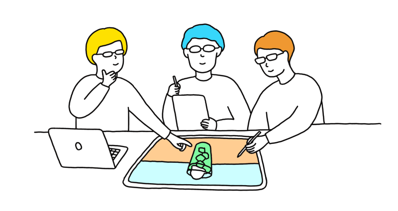 キヅキランドメーカーの使い方イラスト